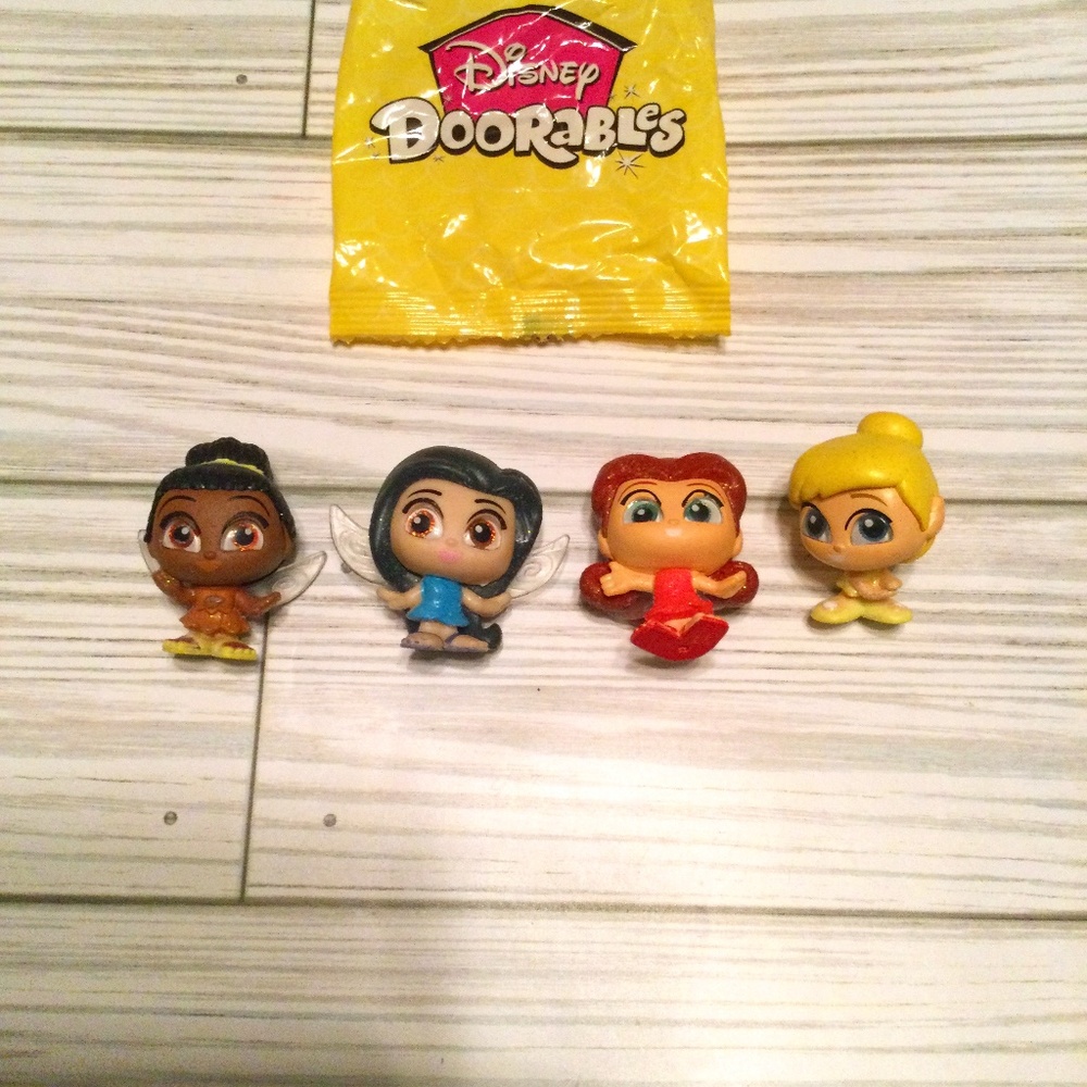 Disney DOORABLES series 8 Fairies Tinker Bell Silvermist Rosetta Iridessa *Loose